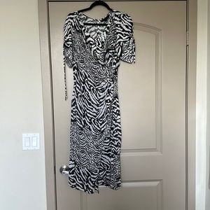 All Saints Zebra Dress